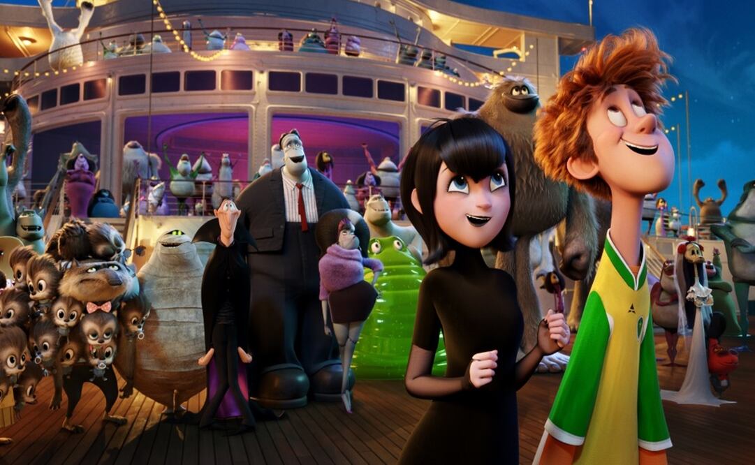 En esta entrega nuestros monstruos favoritos abandonan su preciado hotel para salir de vacaciones. Foto: IMDB