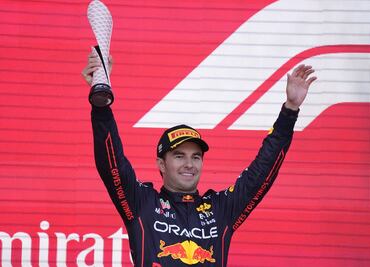 Checo Pérez ha llegado a 20 podios en la Fórmula 1