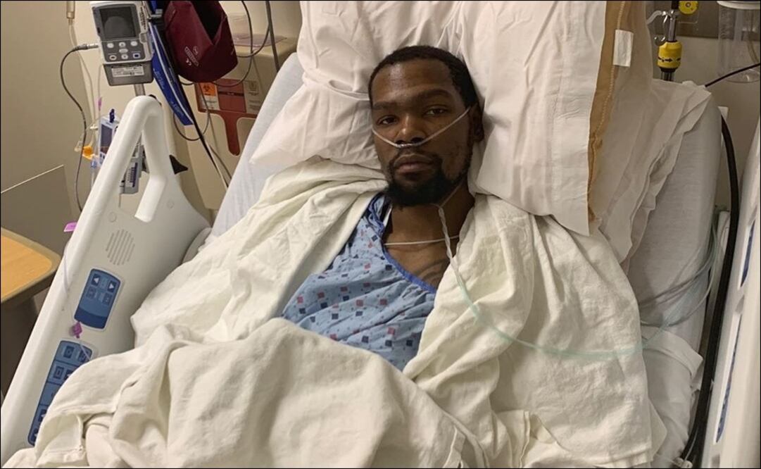  Kevin Durant, anunció este miércoles en su cuenta de Instagram el éxito de la cirugía. Foto: IG