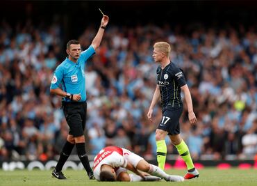 Guardiola no podrá contar con Kevin De Bruyne