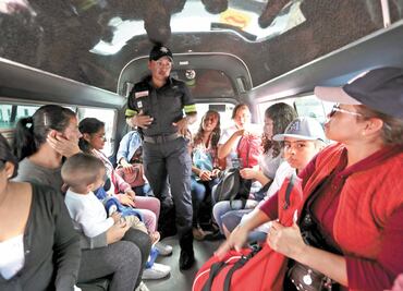 Operativo. Buscan proteger a las mujeres en el transporte