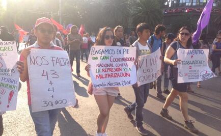 Marchan para exigir presentación de los 3 estudiantes de cine desaparecidos