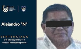 Sentencian a 45 años de prisión a feminicida en Tláhuac; habría intentado simular un suicidio
