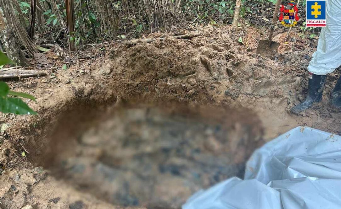 La Fiscalía General de la Nación confirmó el hallazgo de una fosa común en la que se encontraron 8 cadáveres. Foto: Especial