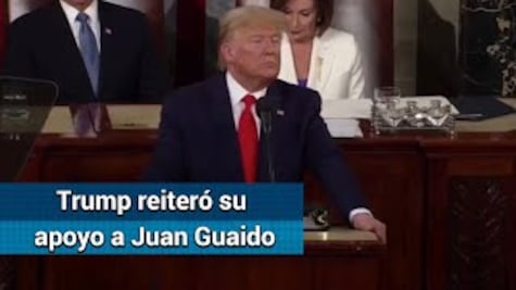 De Maduro a Soleimani: las 10 frases de Trump en su discurso del Estado de la Unión