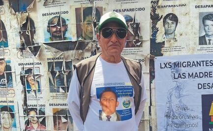 Padre buscador acude desde El Salvador a brigadas para encontrar a su hijo