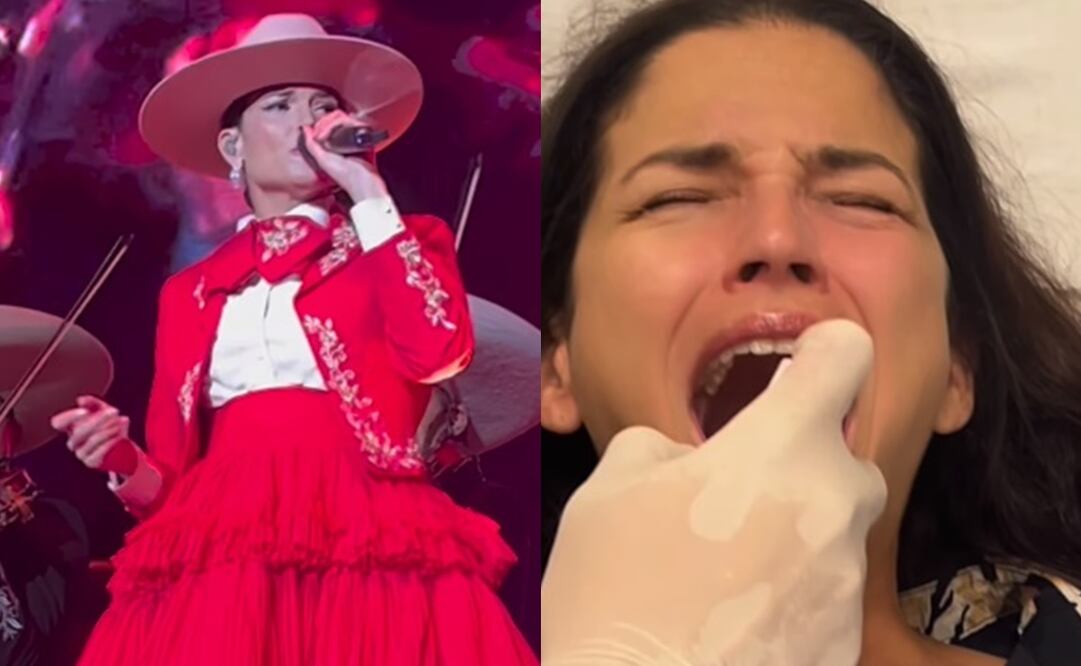 La cantante Natalia Jiménez tuvo que ser hospitalizada luego de su concierto en la Arena Ciudad de México. Foto: Instagram oficial.