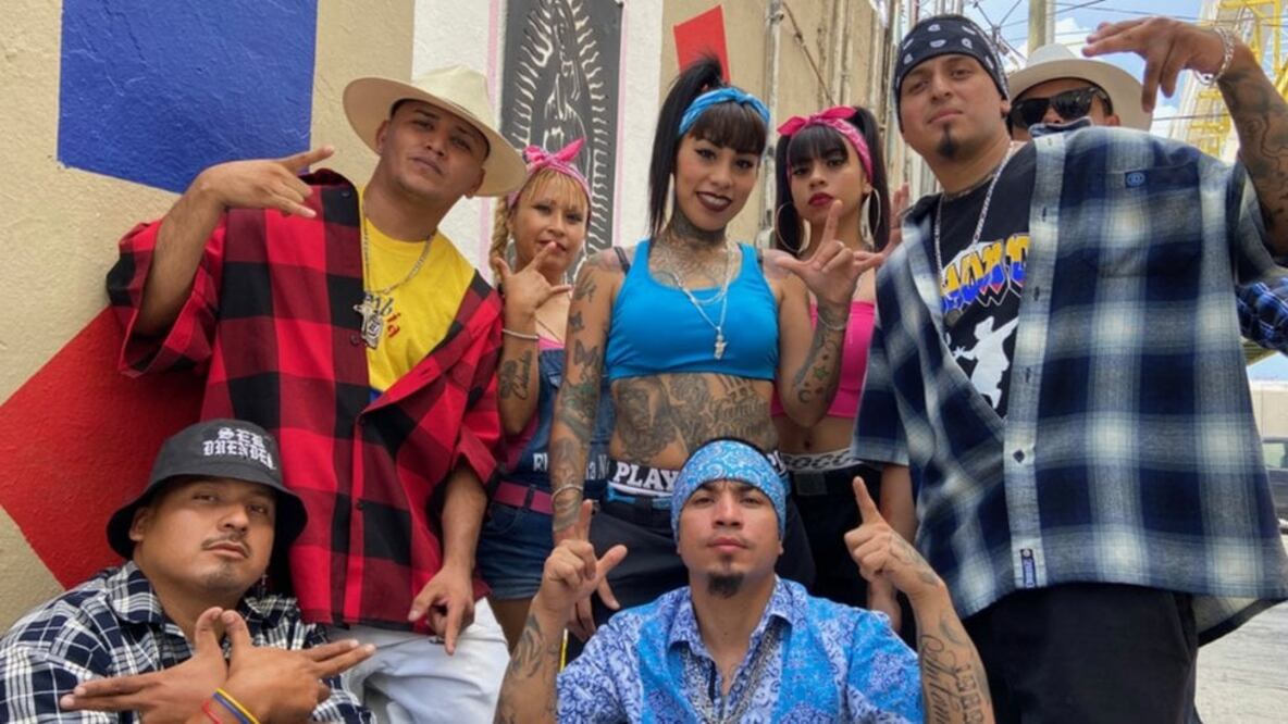 Los "colombia" de Monterrey mantienen vivo el espíritu de la cumbia. Foto: BBC