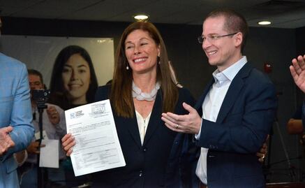 Rebeca Clouthier se registra como candidata del PAN por San Pedro Garza García