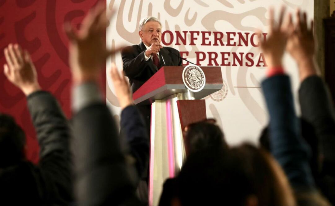Rueda de prensa mañanera del presidente Andrés Manuel López Obrador. Fotos Berenice Fregoso | El Universal