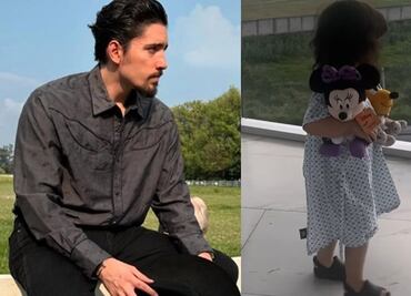 Mía, la hija de dos años de Alex Fernández, fue sometida a cirugía