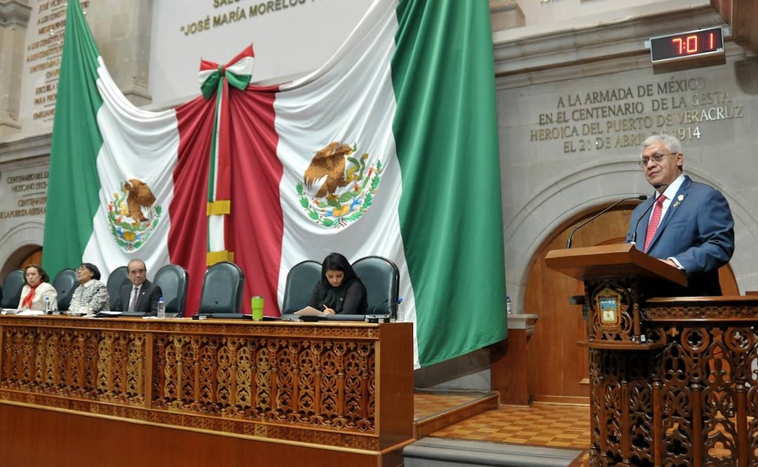 Comparecencia dle secretario de seguridad del Edomex ante legisladores 14 d eoctubre de 2024 / Foto: Especial