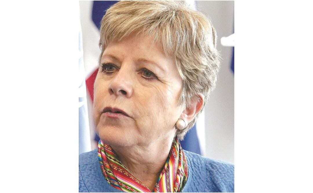 Alicia Bárcena. Archivo EL UNIVERSAL