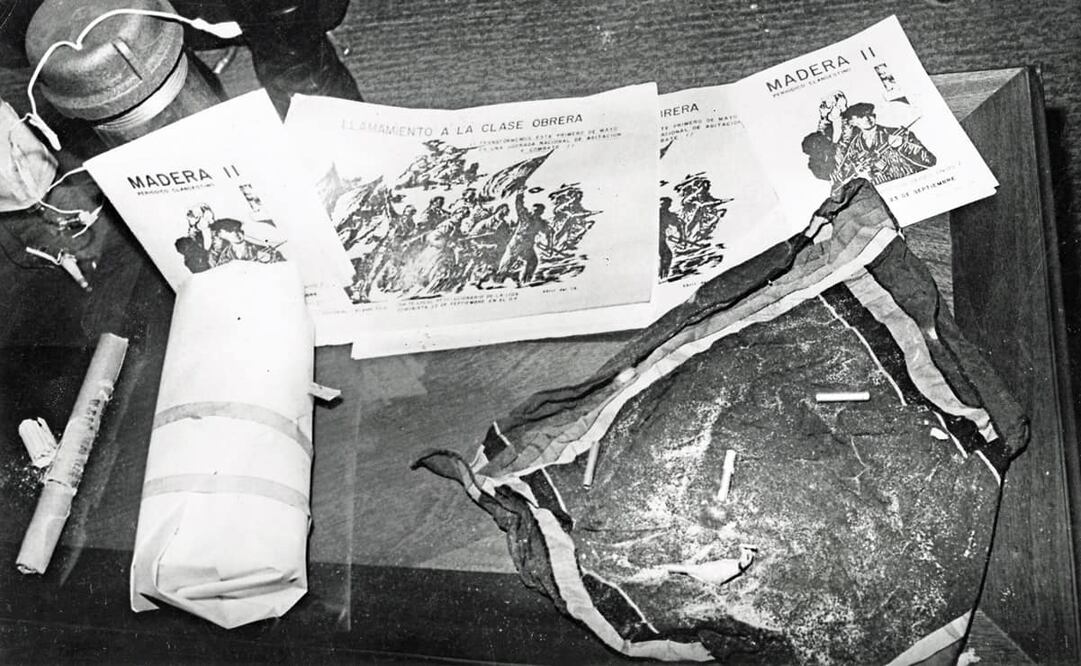 La Liga Comunista 23 de Septiembre llamó a los obreros, campesinos y estudiantes para levantarse en armas. Publicaron “Madera”, un periódico de corta duración que detractó el gobierno de Luis Echeverría y difundió el comunismo. Foto: Jorge Soto/Archivo EL UNIVERSAL.