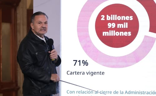 Están totalmente reestructurados los créditos impagables del Infonavit: Romero Oropeza; cartera vencida se redujo en 2%, informa