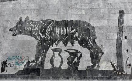William Kentridge plasma mural monumental en Roma