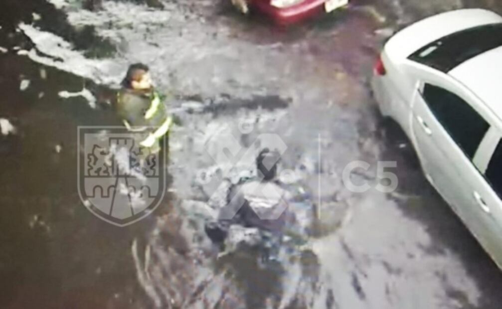 Reportan 40 encharcamientos y 9 árboles caídos por lluvias en la CDMX