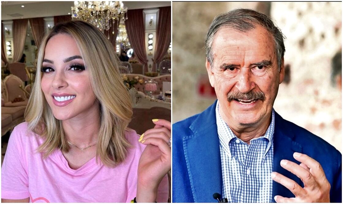 Mariana Rodríguez / Vicente Fox. Foto: especial