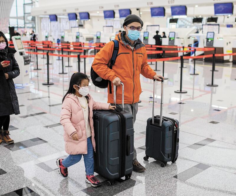 Hay especial atención en los vuelos directos de China (en la foto) a México, señaló la Secretaría de Salud. Foto: AFP