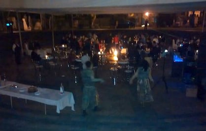 Aquella fiesta de 2014 en la rotonda