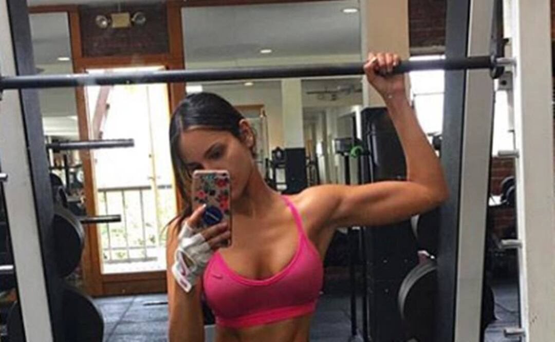 Eiza dejó ver el resultado del ejercicio en su cuerpo Foto: Instagram