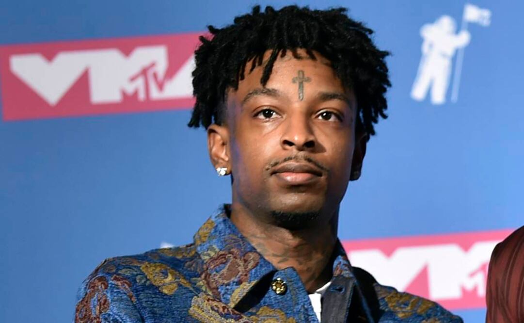 Rapero 21 Savage. Foto: Archivo AP 