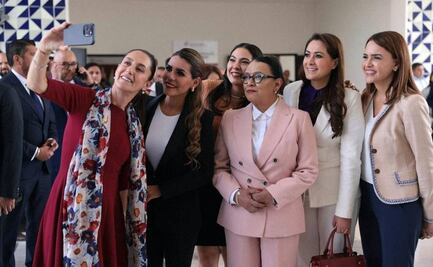 Claudia Sheinbaum participa en firma de convenio para fondo de seguridad