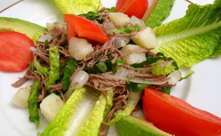 #RECETA Salpicón de res en 5 pasos