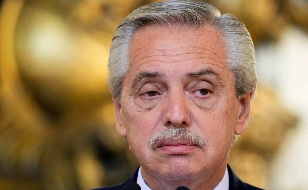 Alberto Fernández, expresidente de Argentina, presidía el PJ desde marzo de 2021 e insistió en que los hechos que se le imputan "son falsos". Foto: AP/Archivo