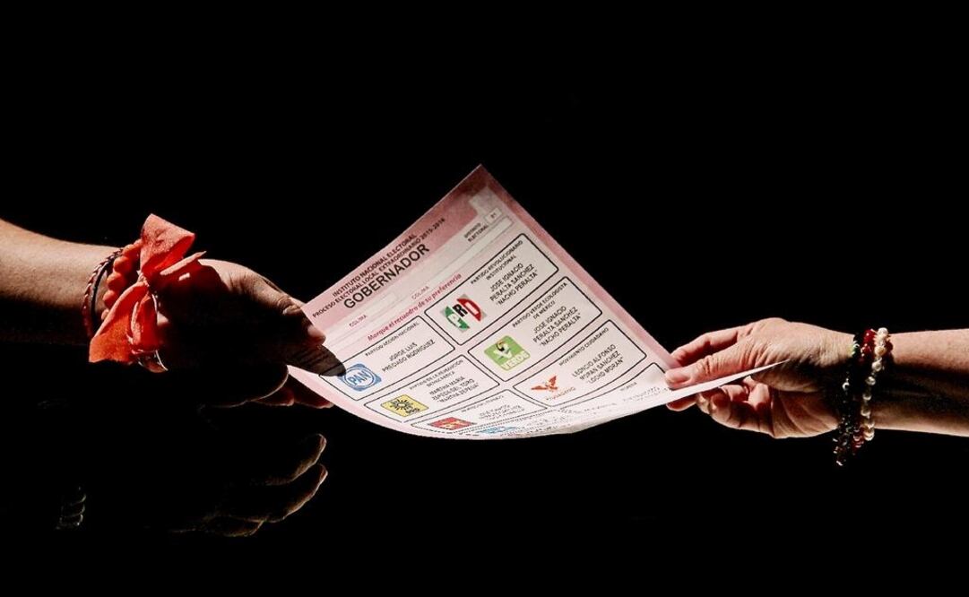 Ballot for Governor elections in Mexico 2016 - File photo/EL UNIVERSAL