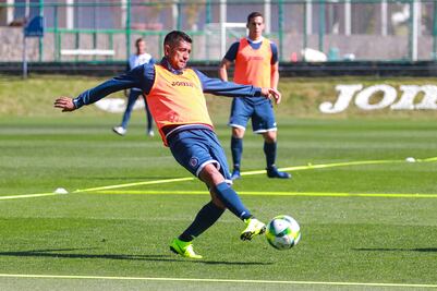 Elías Hernández ya regresó a los entrenamientos