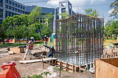 En áreas públicas y privadas, 90 pilotes del Cablebús L3