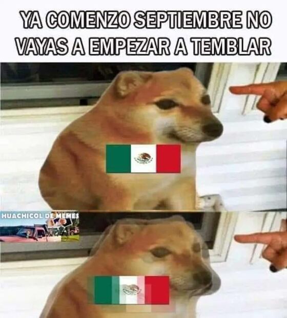 Memes septiembre. Foto: Redes sociales