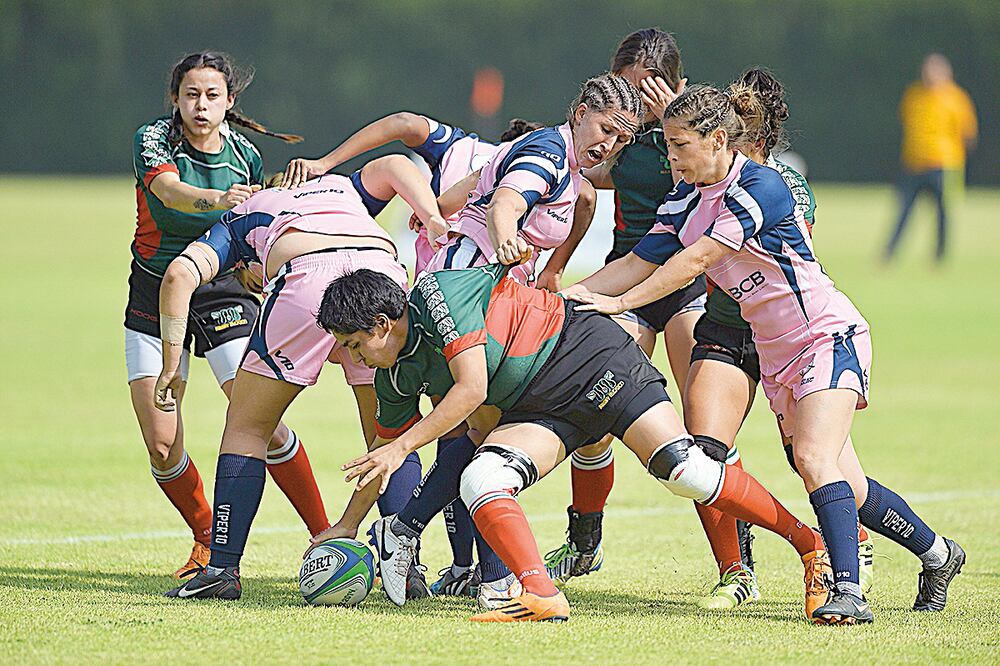El rugby 7 femenil espera generar una buena expectativa, con las ‘chicas rudas’, para aspirar a incorporarse después al programa olímpico oficial. Foto: CORTESÍA. CONADE