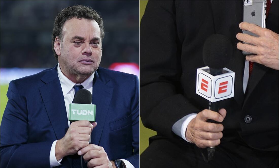 FOTO: David Faitelson explota contra excompañero de ESPN
