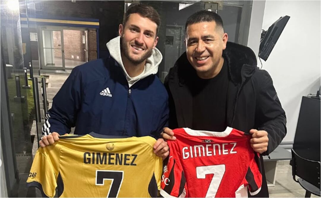 FOTO: ESPECIAL - Santiago Giménez adelanta su ilusión de jugar en Boca Juniors