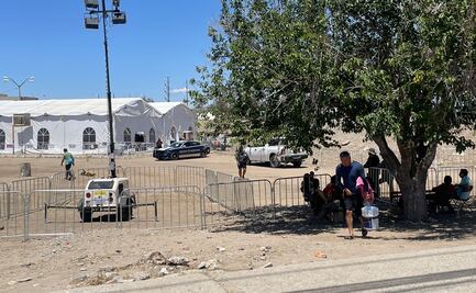 Abren campamento migrante en Ciudad Juárez; arriban en el primer día 243 personas 