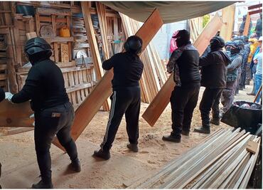 Clausuran 3 aserraderos en Tlalpan durante operativo contra tala ilegal