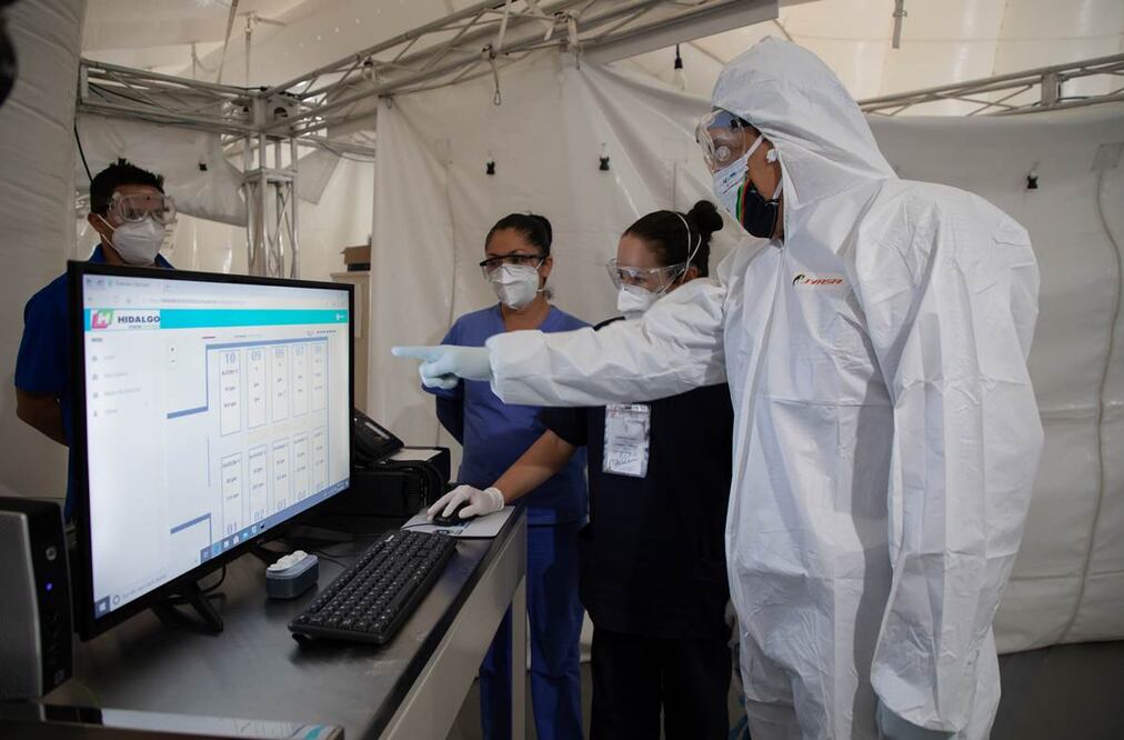 Implementan sistema de Telemetría para monitoreo de Covid-19 en Hospital de Respuesta Inmediata de Hidalgo