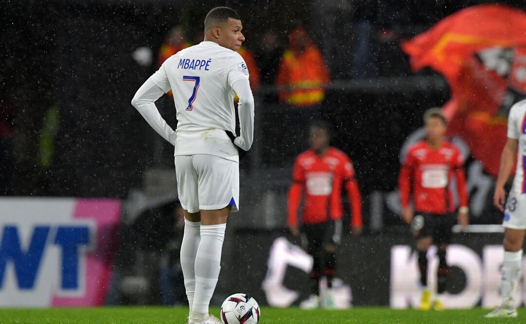 Kylian Mbappé volvió a la titularidad / Foto: AFP