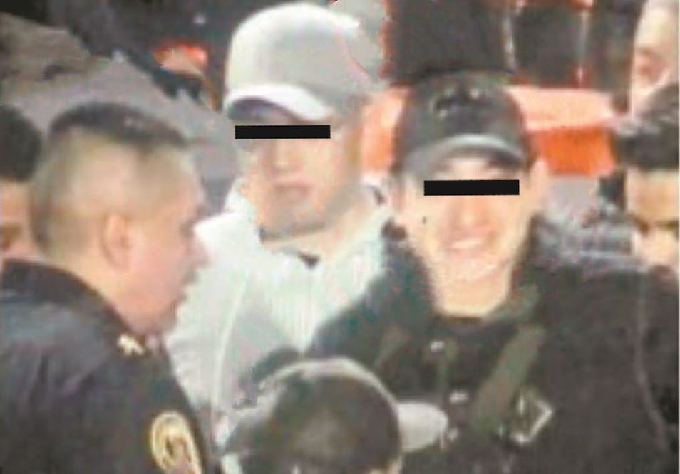 En un video se observa a El Lunares conviviendo con Marco Antonio “N”, coordinador del sector Morelos de la Policía Preventiva. ESPECIAL