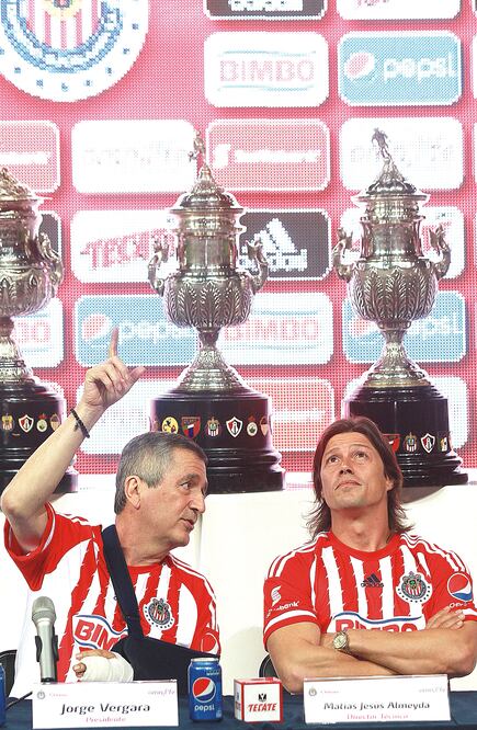 Jorge Vergara ahora pone sus esperanzas en el técnico argentino (ALFREDO MOYA. JAM MEDIA)