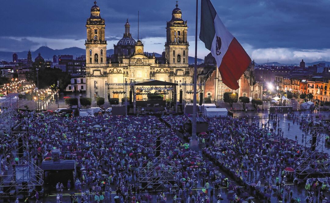 Cuándo será el próximo concierto gratis en el Zócalo de la CDMX, Imagen ilustrativa. Foto: El Universal