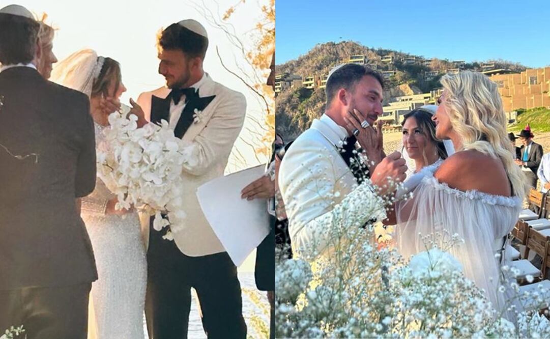 Hija de Adela Micha se casó este fin de semana.
Fotos: Instagram