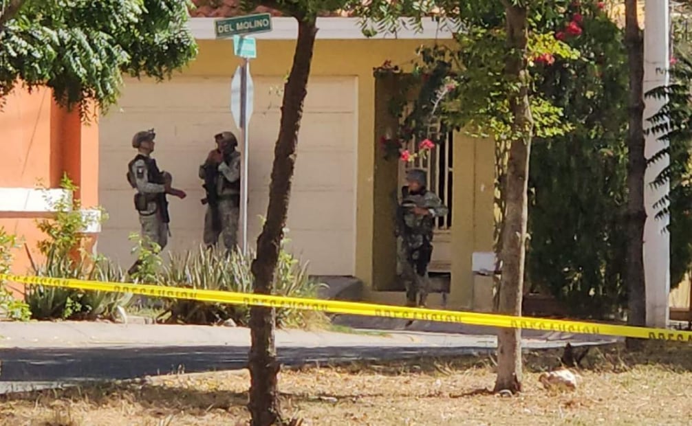 Inmueble resguardado tras hallazgo de personas secuestradas (15/02/2026). Foto: Especial