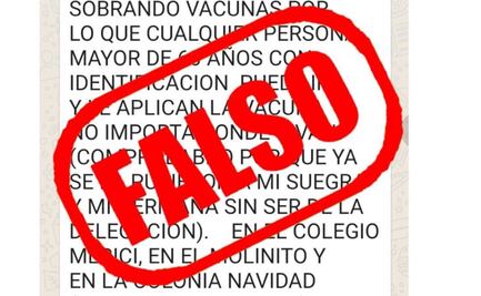 Alertan por cadenas de WhatsApp sobre vacunas antiCovid en Cuajimalpa 