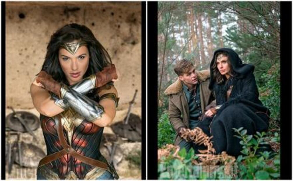 Revelan más fotos de la "Mujer Maravilla"