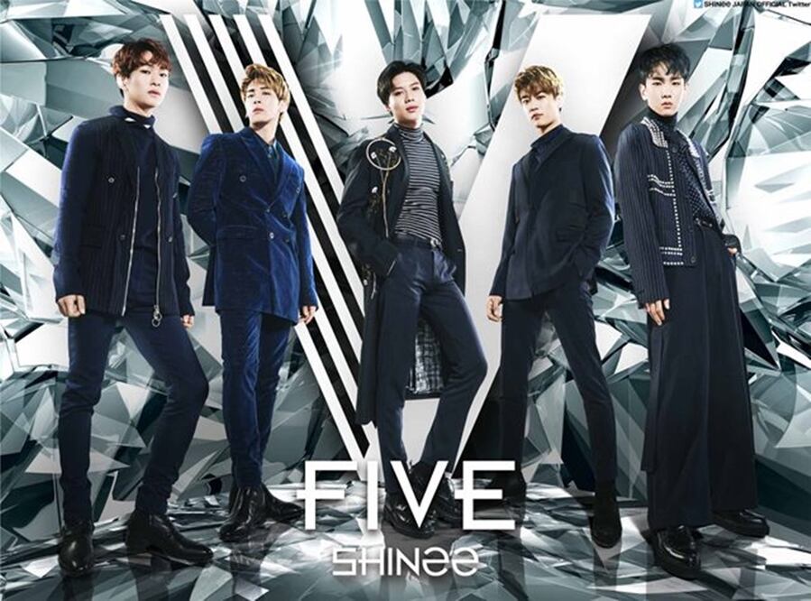 De Izquierda a Derecha: Onew, Jonghyun, Taemin, Minho y Key (Foto: Internet)