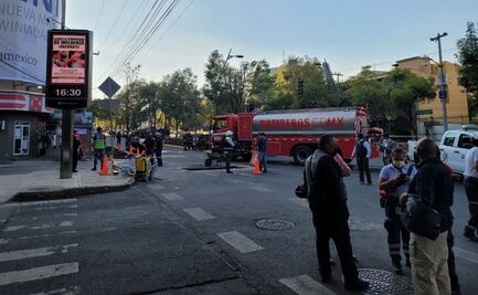 Perforan ducto de gas en Polanco al hacer trabajos de cableado y provocan fuga; evacuan a 30