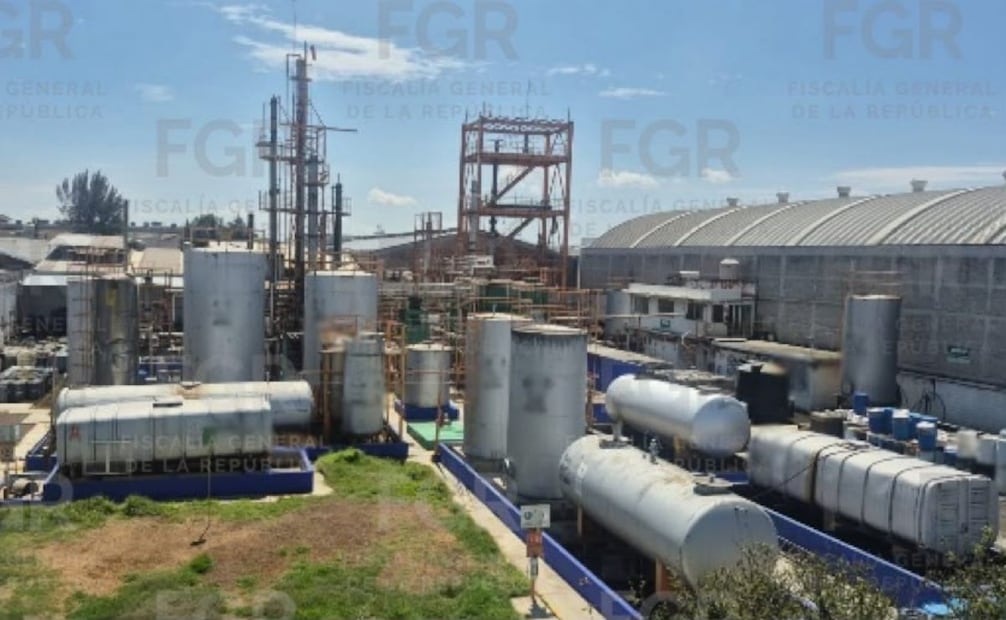 Decomisan más de 456 mil litros de combustible en Hidalgo; aseguran un centro de procesamiento ilícito.
Foto: Especial.